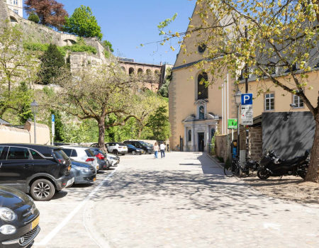 Luxembourg-Grund – Réaménagement du parking de la rue Munster