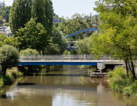 Passerelle piétonne à Ettelbruck