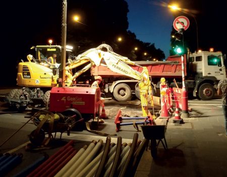 Réaménagement des infrastructures Boulevard Prince Henri