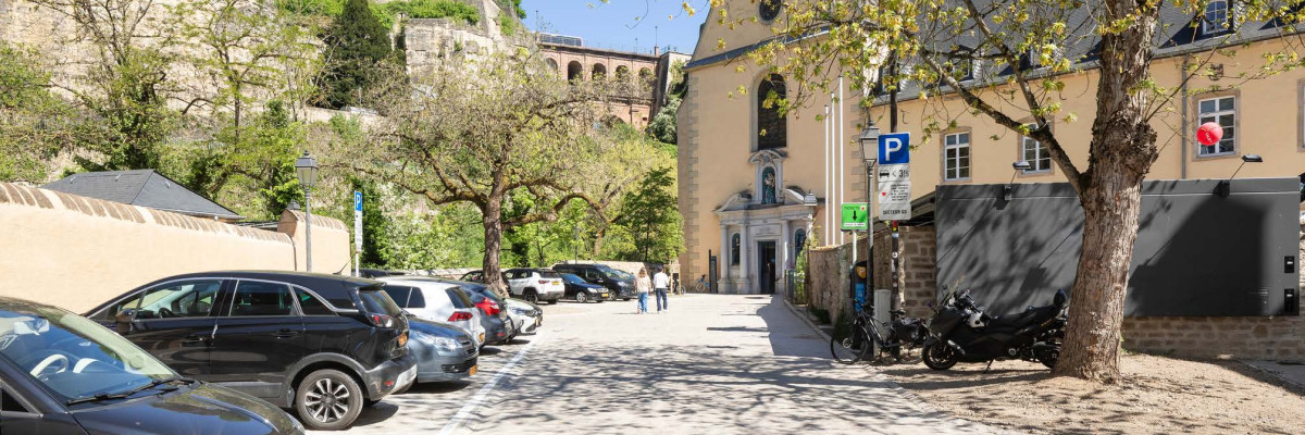 Luxembourg-Grund – Réaménagement du parking de la rue Munster