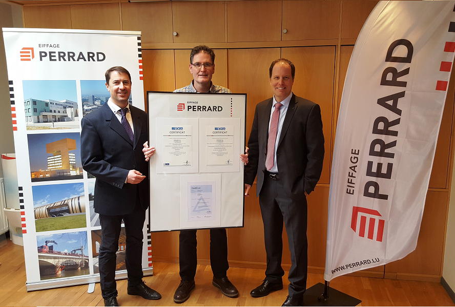 Quadruple certification pour Perrard!
