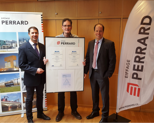 Quadruple certification pour Perrard!