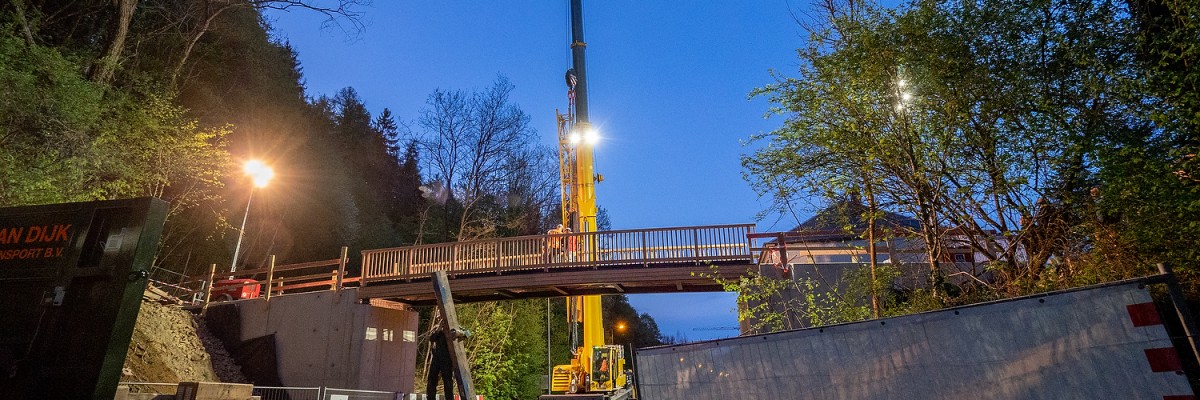 Passerelles piétonnes à Differdange