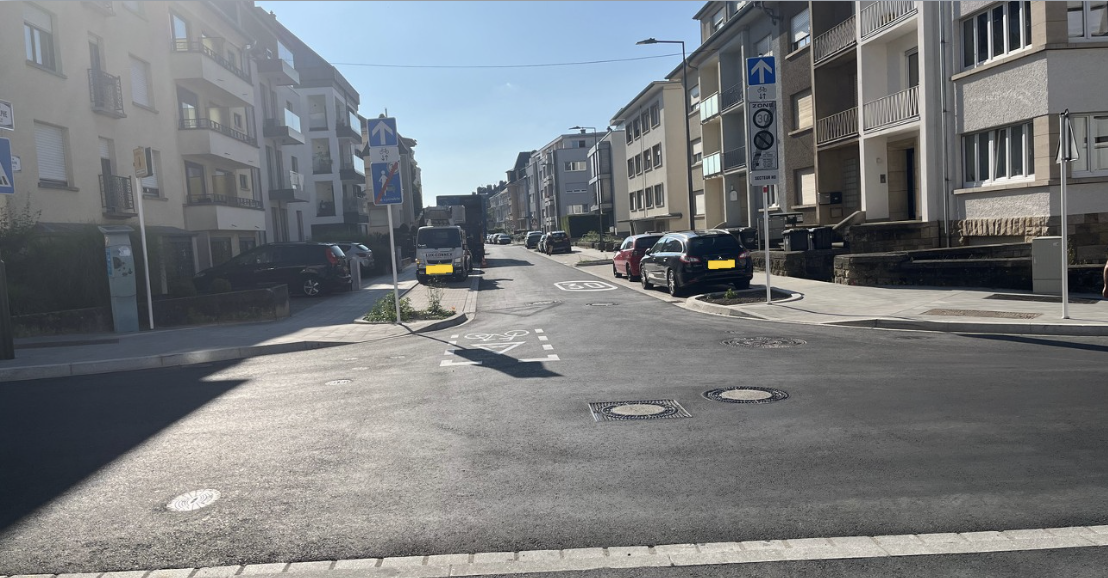Réaménagement de la rue de Vianden et de la rue Adolphe (Luxembourg-ville)