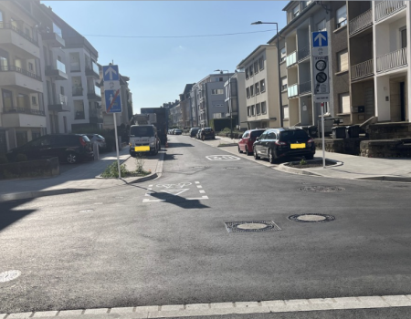 R&eacute;am&eacute;nagement de la rue de Vianden et de la rue Adolphe (Luxembourg-ville)
