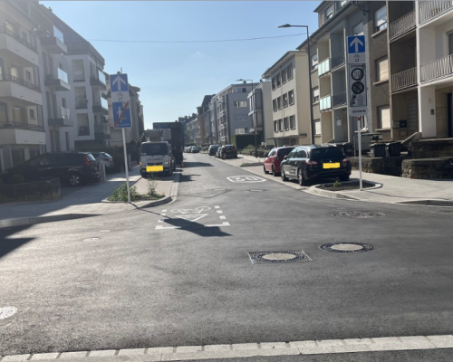 R&eacute;am&eacute;nagement de la rue de Vianden et de la rue Adolphe (Luxembourg-ville)