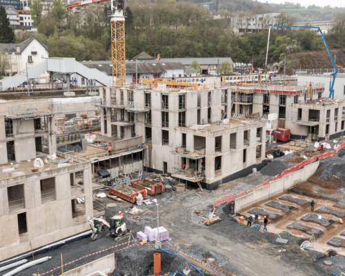 Wiltz &ndash; Construction d&rsquo;un b&acirc;timent multifonctionnel pour le Fonds du Logement