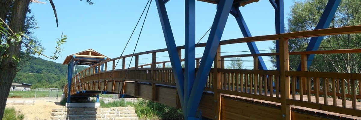 Passerelle piste cyclable Welsdorf