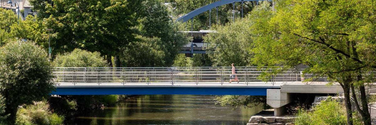 Passerelle piétonne à Ettelbruck